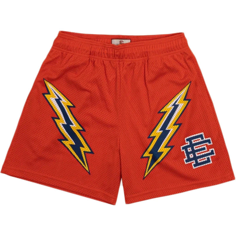 EE BAPE Shorts Fitness Sports Mesh Breathable