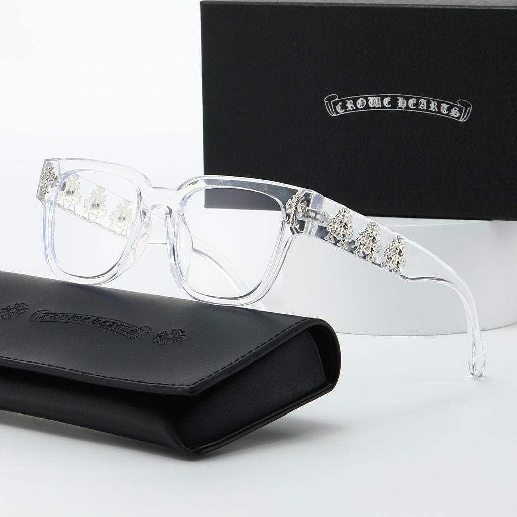 Chrome Hearts glasses box anti-blue flat glasses travel fashion