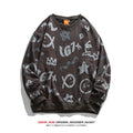 Men Pullover Hoodie Men's Spring and Autumn American Style Loose Trendy Couples Long Sleeve