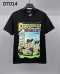 DSQ2 T Shirts New Cartoon Personality Printing
