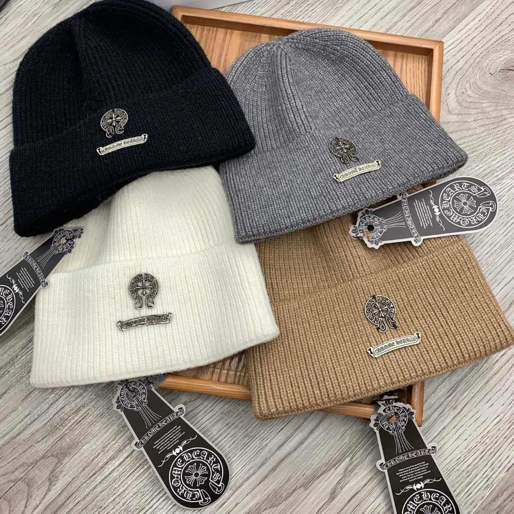 Chrome Hearts Knit Hat – Warm, Casual, Trendy Winter Streetwear