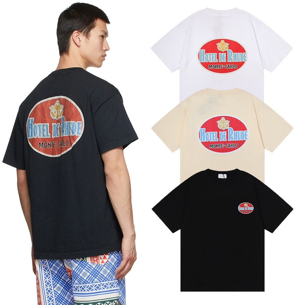 Rhude T Shirt Short Sleeve T-Shirt Loose