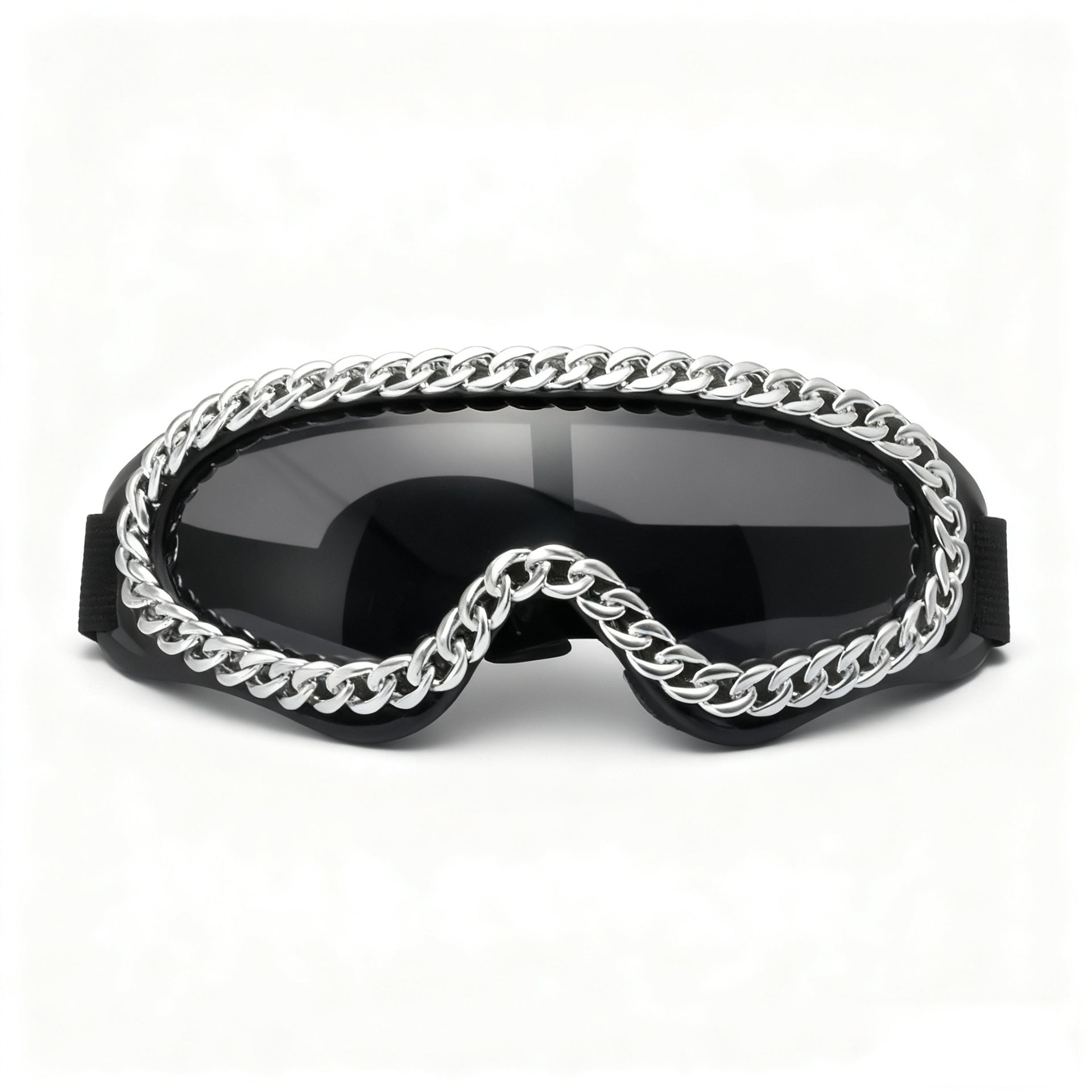 Trendy punk glasses chain decoration