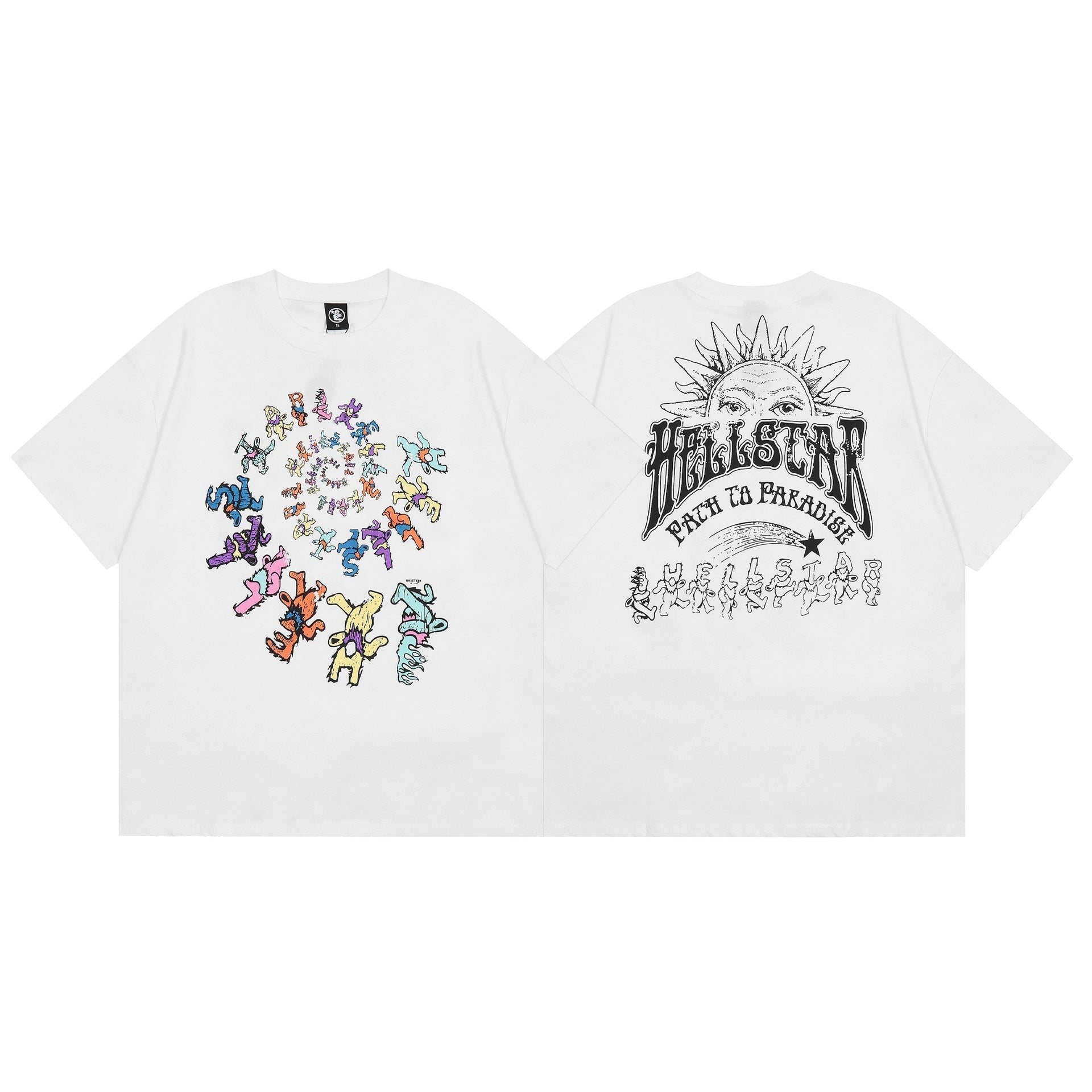 HS T Shirt Summer Creative Pattern Unisex