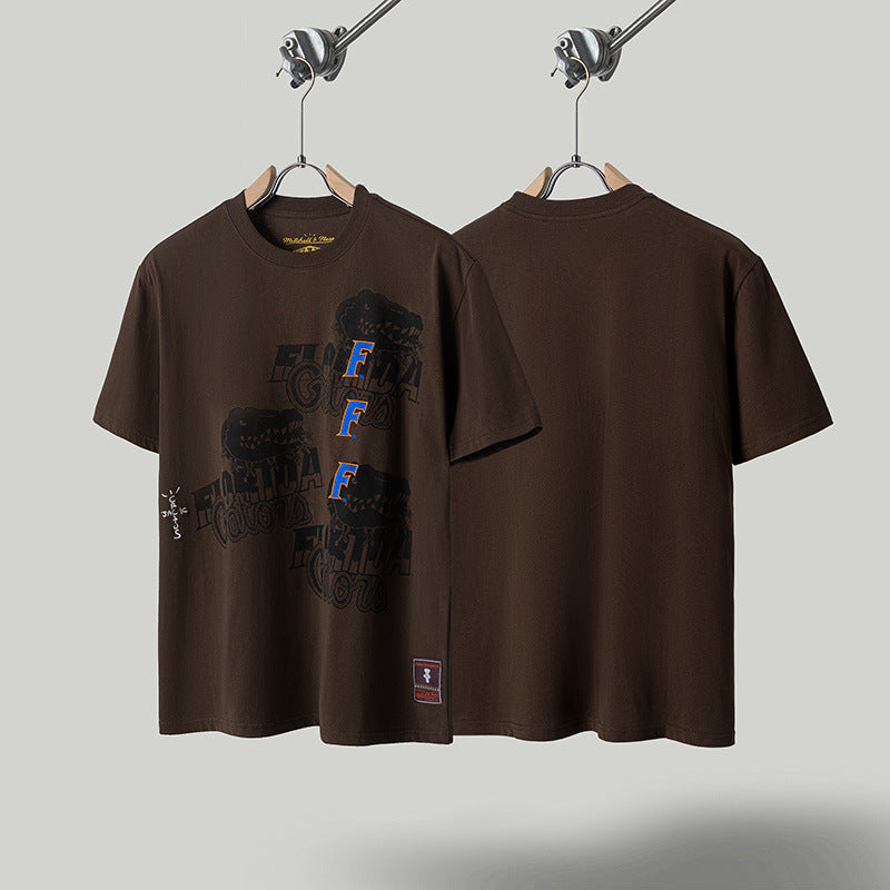 Travis Scott T-Shirt TRAVIS SCOTT Short Sleeve Summer KAWS Hip Hop T-Shirt