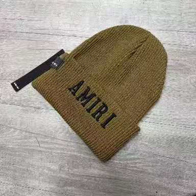 Amiri Knitted Hat AM Trend Embroidery