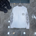 CHH  Heart Long Sleeve Shirt Unisex Fashion Loose Long Sleeve Shirt