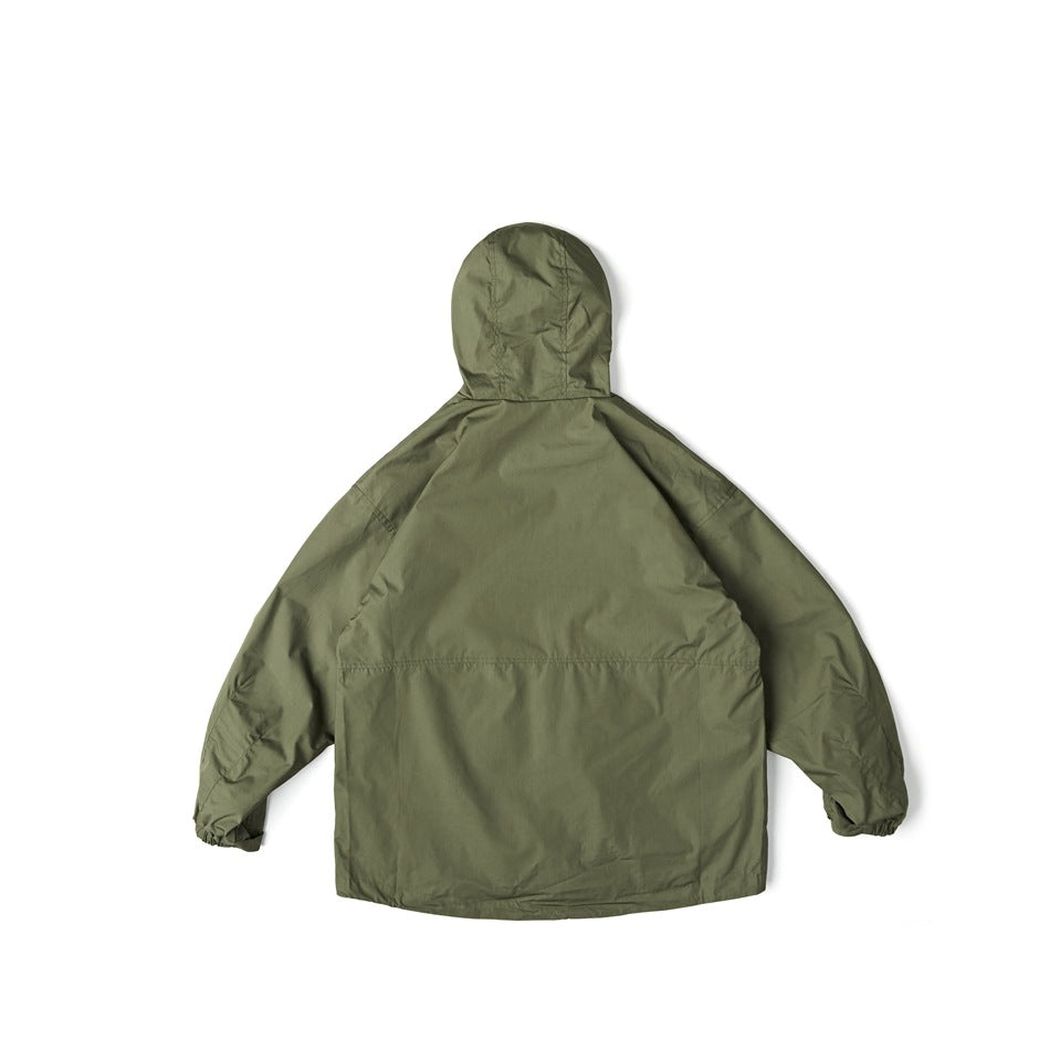 Unisex Jacket Vintage Coat Hooded Hooded Jacket Shell Jacket