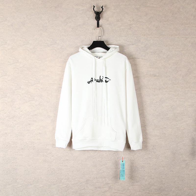 OW  hoodie Autumn/Winter print hoodie