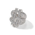 Rings Hip Hop Hip Hop Rings Full of Zircon Spectrum