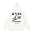 OW hoodie Excavator Pattern Sleeve Hooded