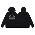 Amiri Hoodie Letter Print Hooded Sweater Loose Men and Women