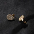 Earrings Zircon Drop Shaped Stud Earrings Spectrum