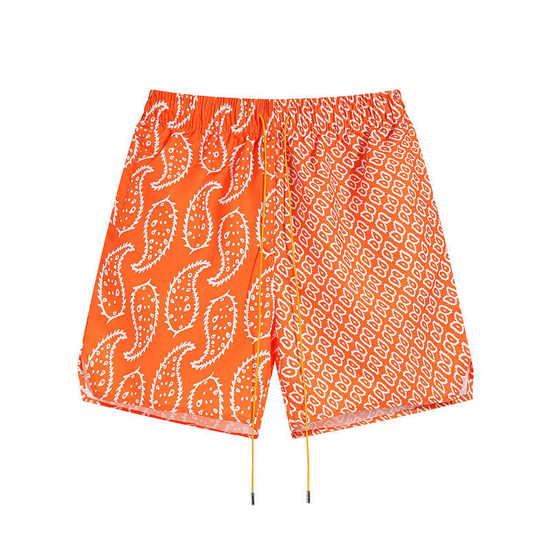 Rhude T Shirt Family Totem Casual Short Sleeve Shirt, Shorts