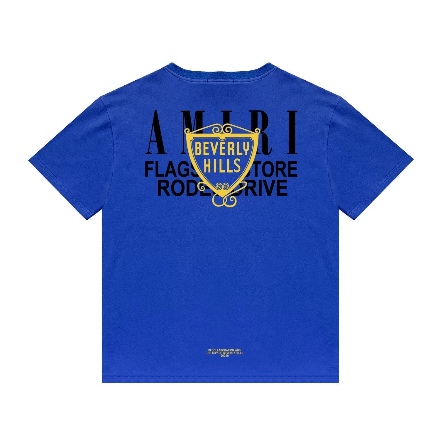 Amiri T Shirt Printed Casual Hip Hop High Street round Neck Short Sleeve T-shirt
