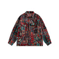 Unisex Jacket Vintage Loose Lapels Jacket Overalls