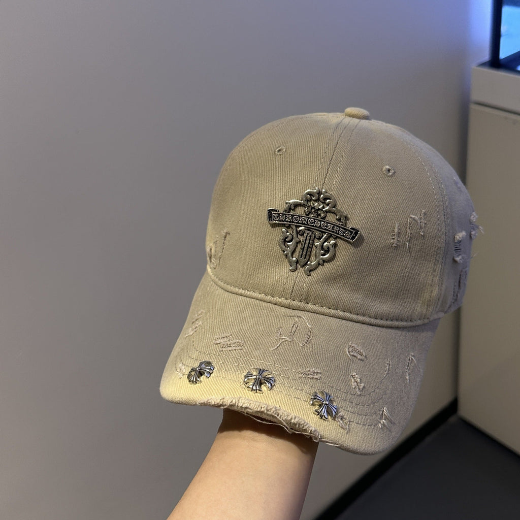 Chh Chrome Heart Hat Cross Baseball Cap Shade