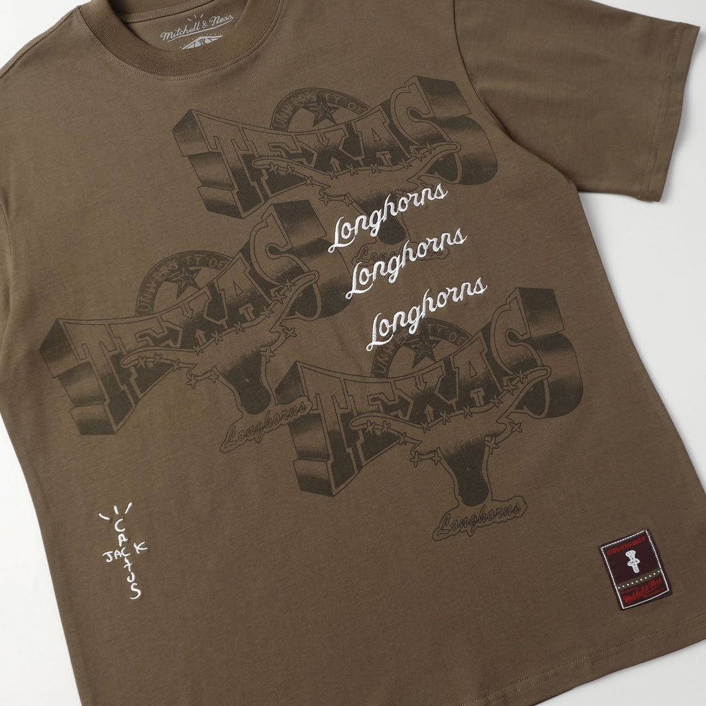 Travis Scott T-Shirt TRAVIS SCOTT CACTUS JACK24ss Embroidery Crew Neck Short Sleeve