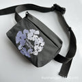 DENIM TEARS Bags embroidered shoulder bag horizontal messenger bag