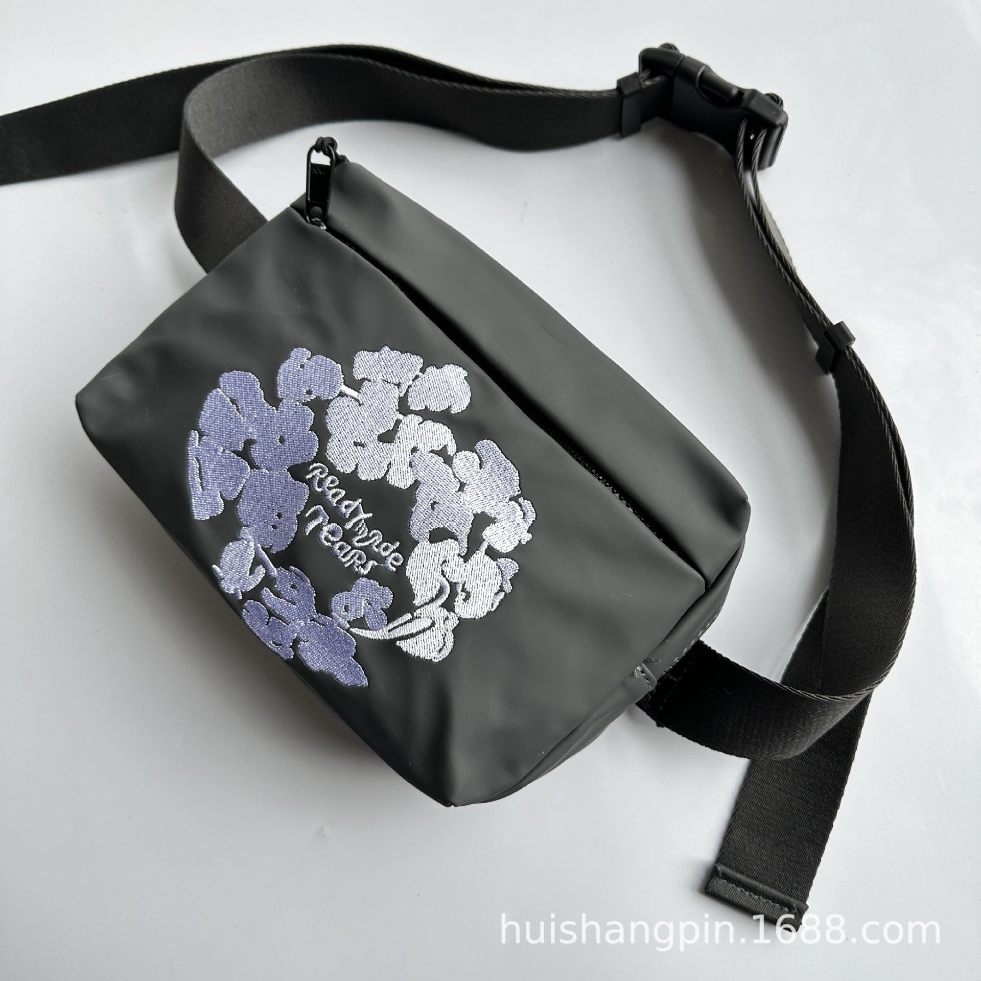 DENIM TEARS Bags embroidered shoulder bag horizontal messenger bag