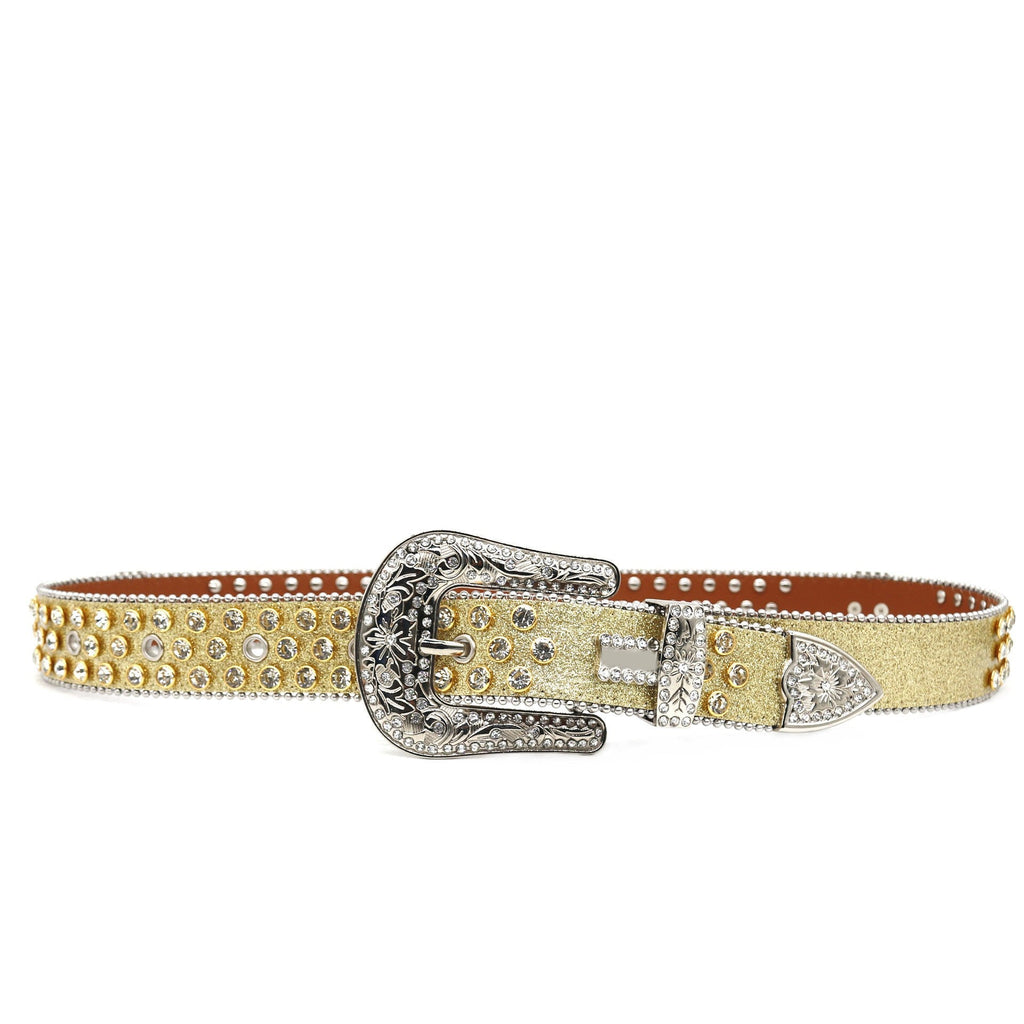 Hip-hop punk rhinestone belt punk hot girl style