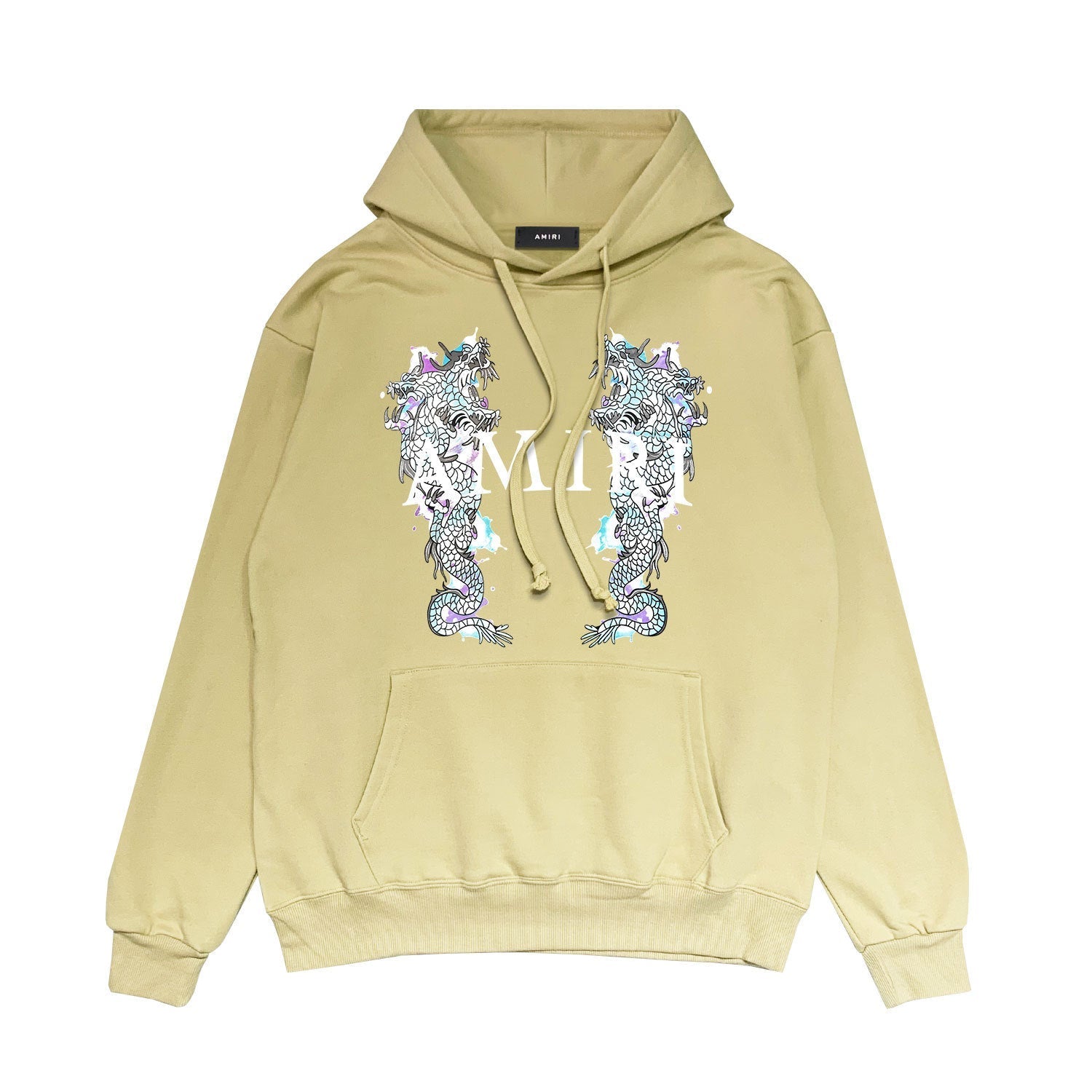 Amiri Hoodie Long Fashion Brand Hoodie Sweatshirts Hooded