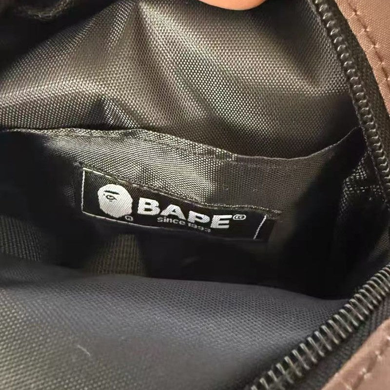 Bathing Ape Bape Bag 斜挎包迷你手机袋挂脖装零钱包