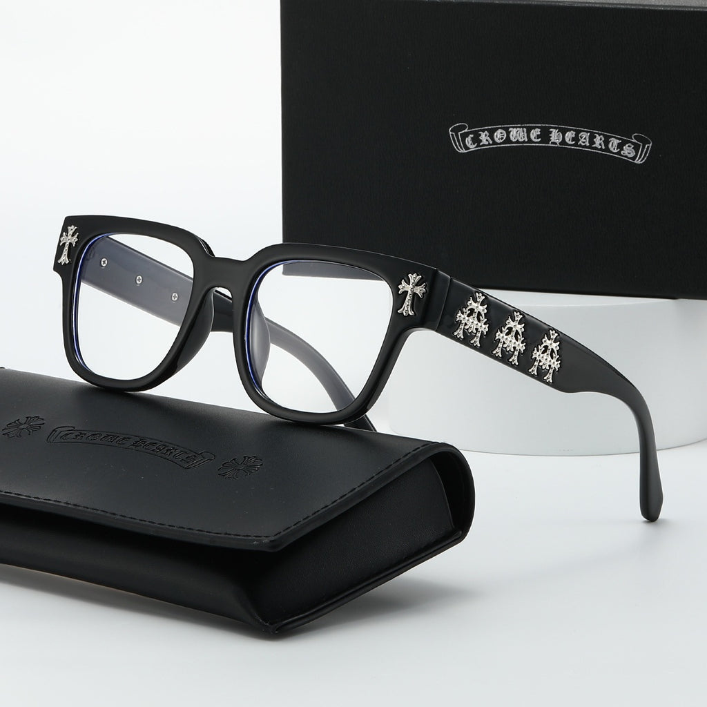 Chrome Hearts glasses box anti-blue flat glasses travel fashion