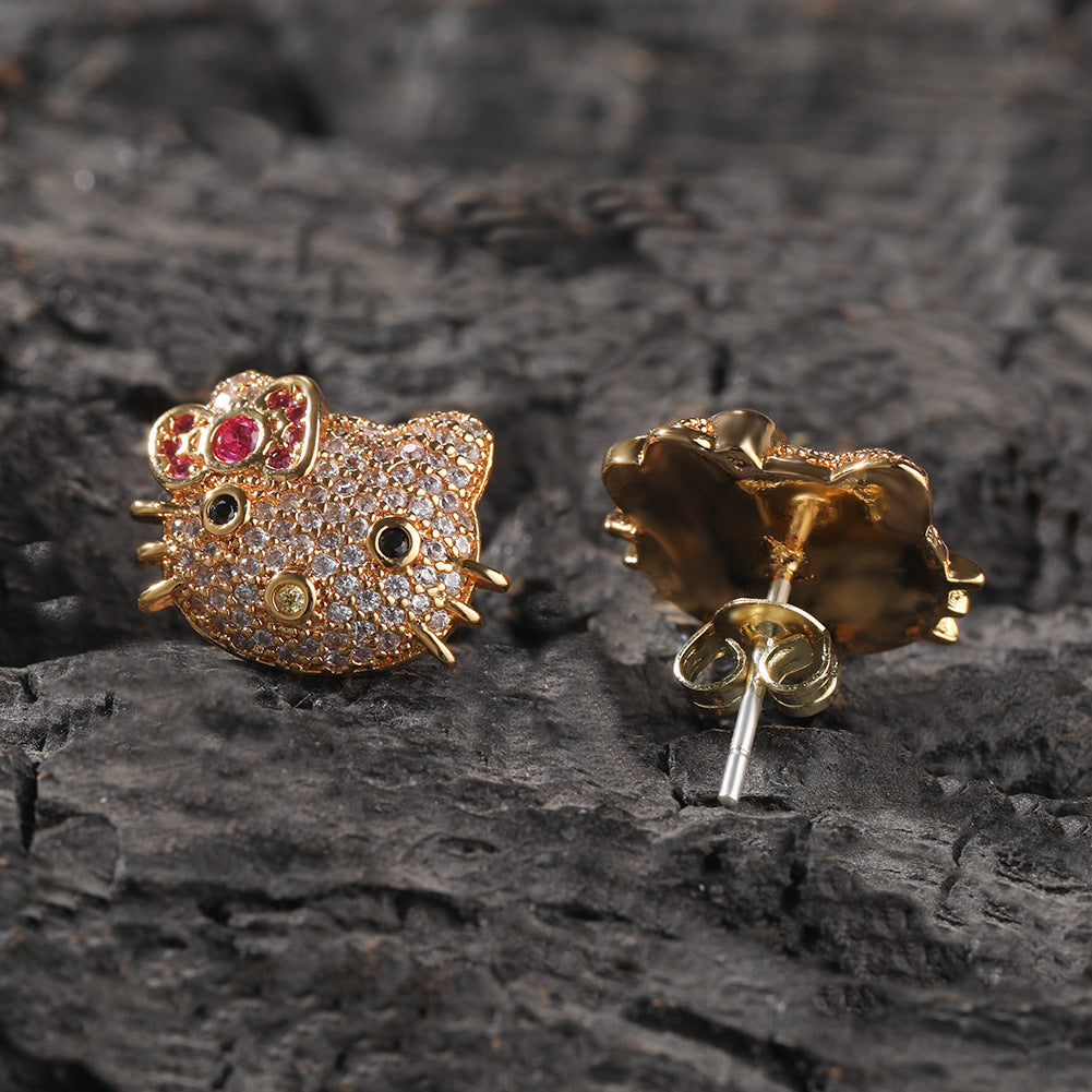 Earrings HelloKitty Earrings St. Valentine's Spectrum