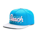 Trendy flat brimmed snapback hats letterbeachsummer breathable
