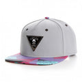 Trendy flat brimmed snapback hats external iron label