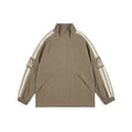 Unisex Jacket Loose Hooded Coat Men's and Women's Stand Collar Jacket