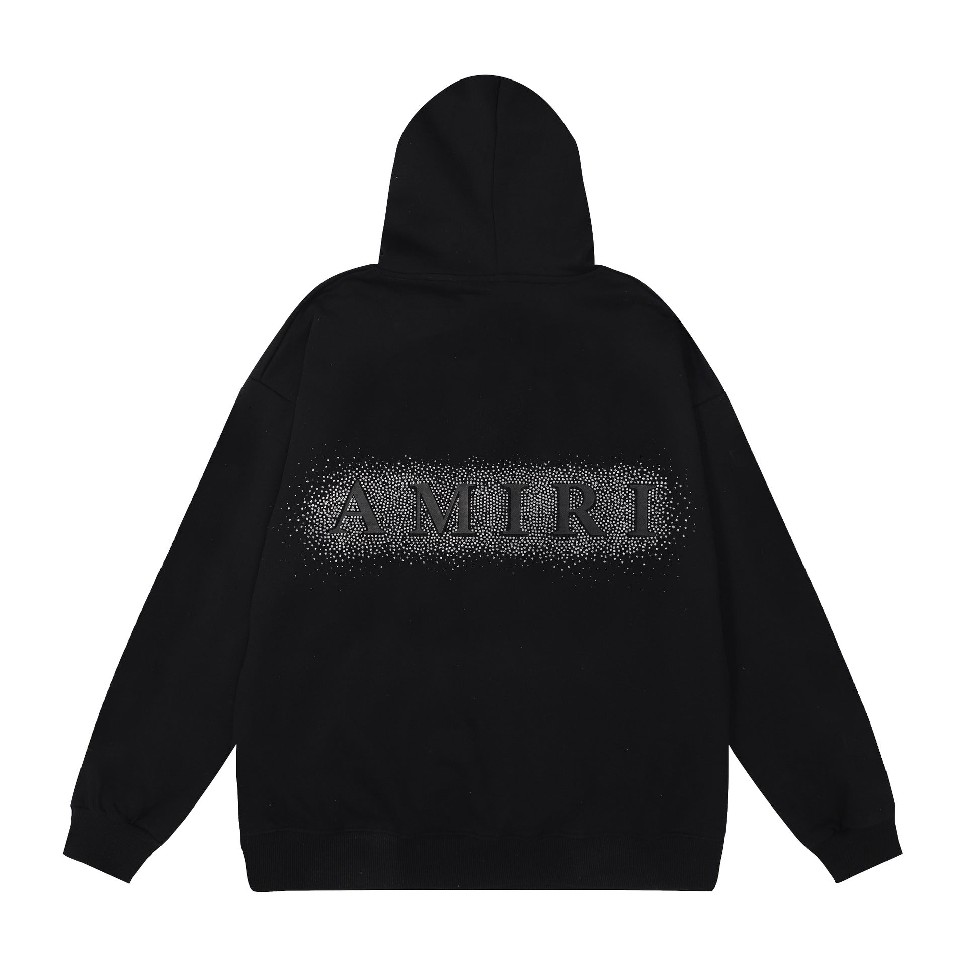Amiri Hoodie OW Hot Diamond Letter Pattern Pullover Hooded Sweater Men and Women