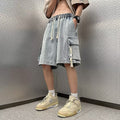 Men Jeans Tooling Denim Shorts Men Summer Casual Shorts