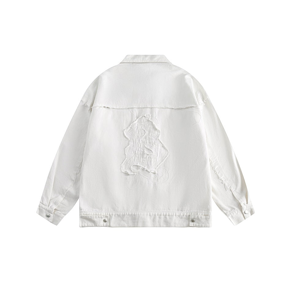 Unisex Jacket Vintage Casual Jacket Spring and Autumn Coat