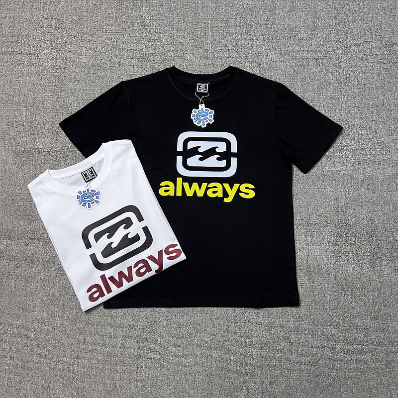 ADWYSD Always Do What You Should Do T Shirts Short Sleeve T-Shirts Hip Hop
