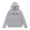 Amiri Hoodie AMI Letter logo print hooded sweater for men and women