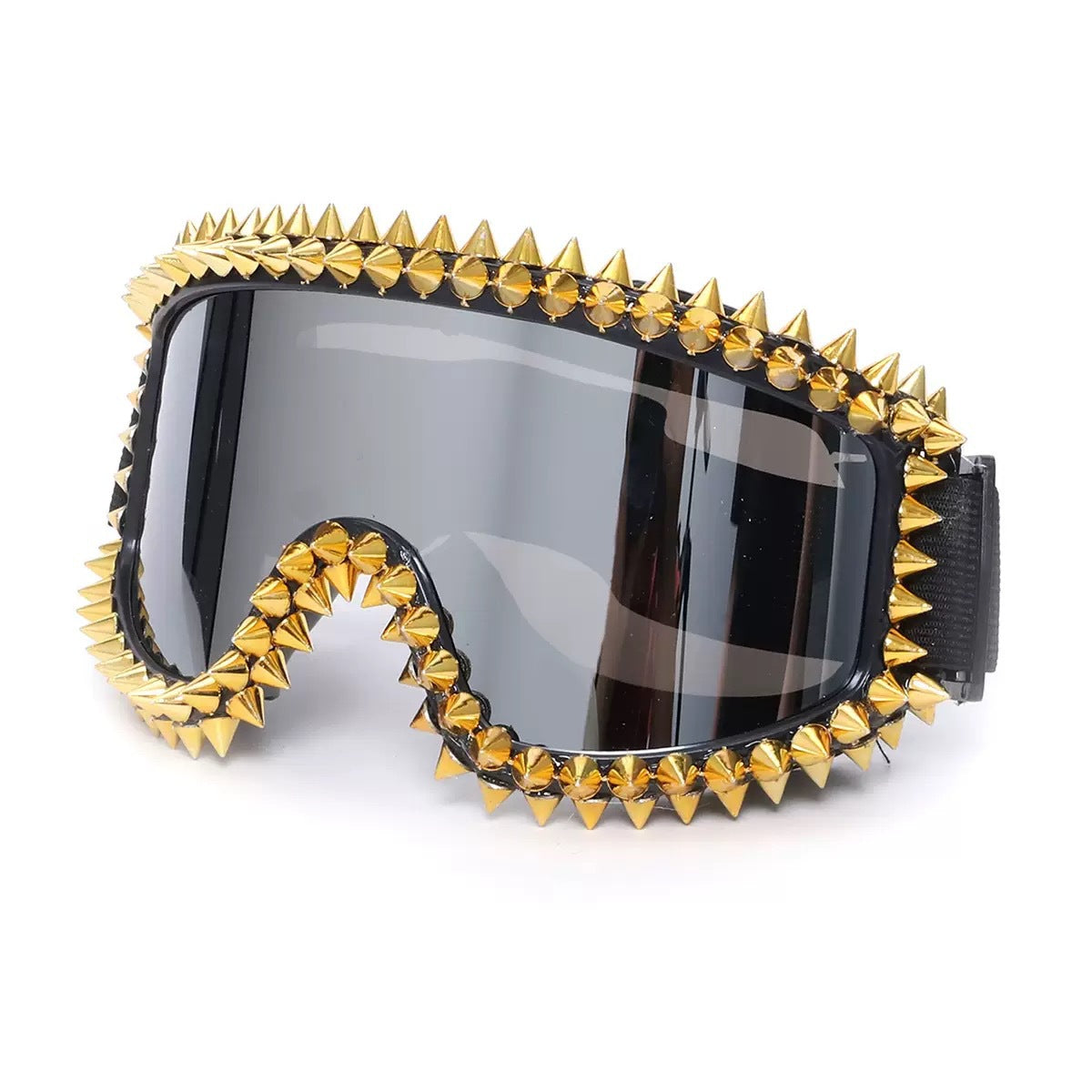 Trendy punk glasses anti-fog and windproof