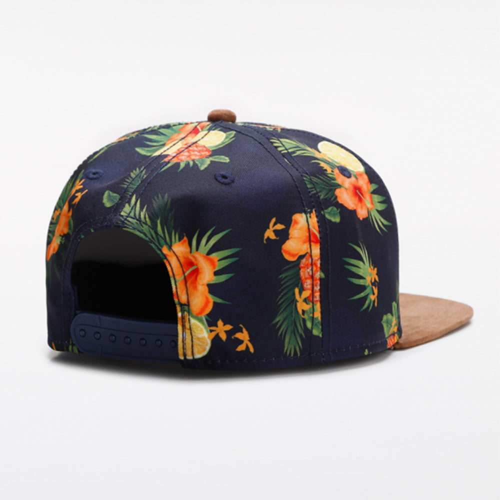 Trendy flat brimmed snapback hats shade