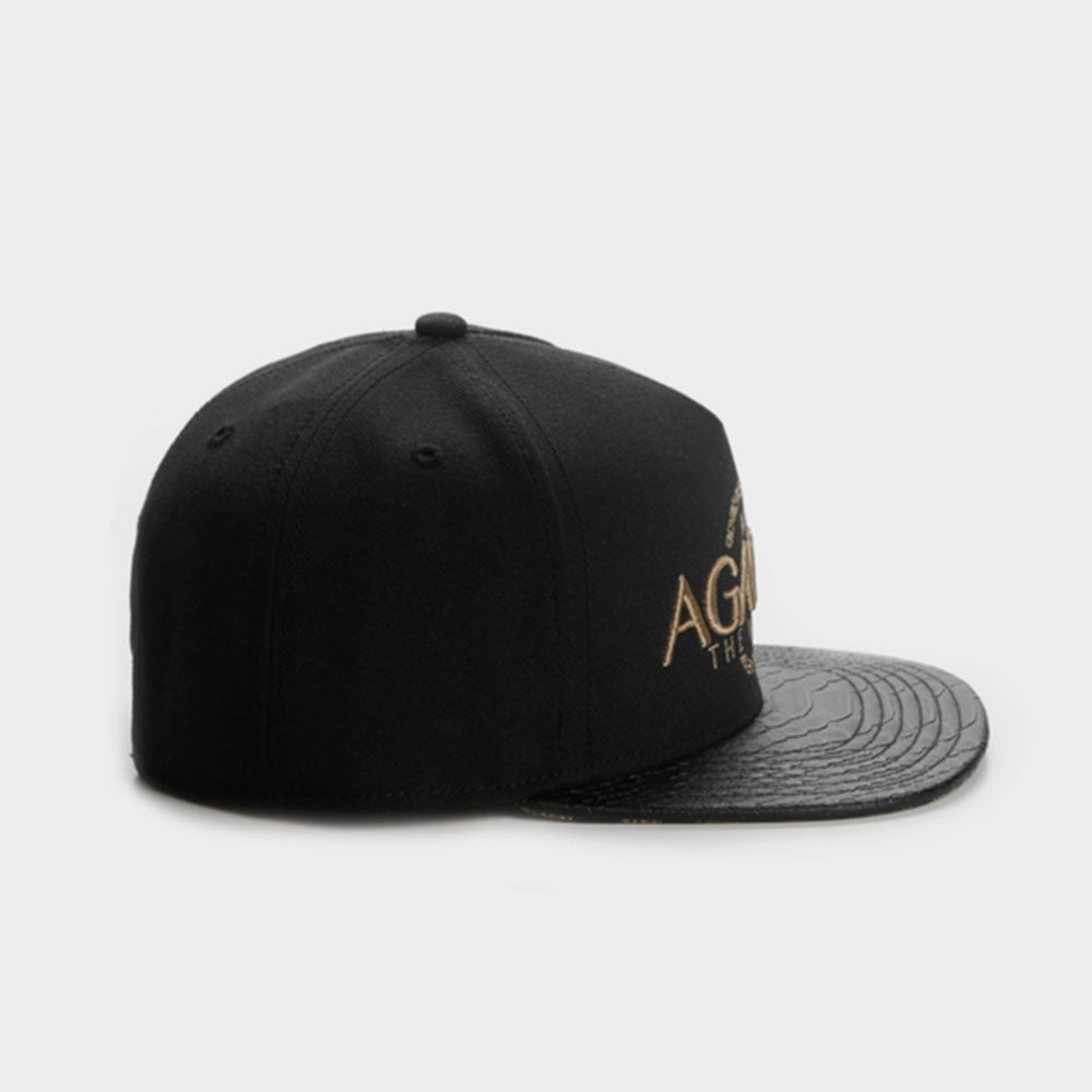 Trendy flat brimmed snapback hats adjustable sunshade