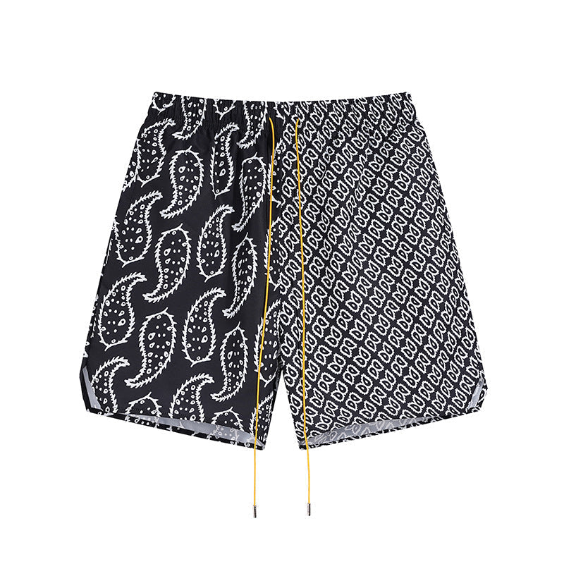 Rhude T Shirt Family Totem Casual Short Sleeve Shirt, Shorts