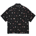 GUILTYPARTIES TIGER Shirts square pattern print rayon Hawaiian short-sleeved shirt beach shirt