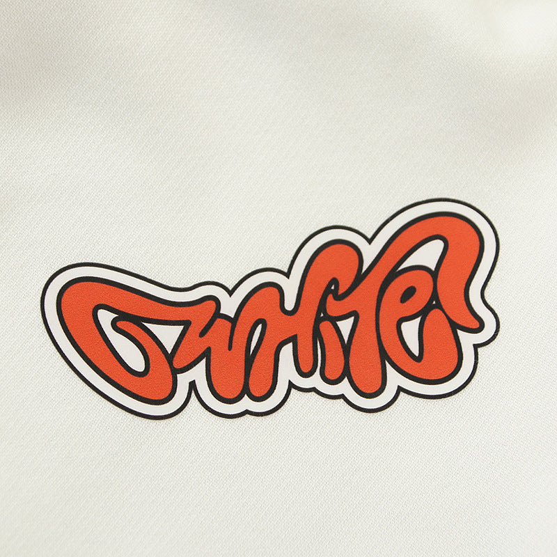OW  hoodie autumn/winter cartoon pattern arrow