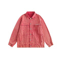 Unisex Jacket Vintage Denim Jacket Loose Jacket