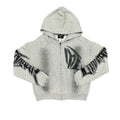 Mixed Emotion T-Shirt Vintage Loose Casual Cardigan Hoodie Jacket