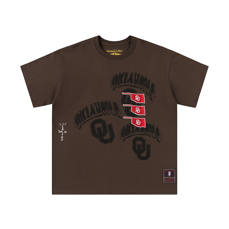 Travis Scott T-Shirt TRAVIS SCOTT Short Sleeve Summer KAWST