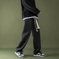 Men Jeans Retro Loose Casual Straight Wide Leg Pants