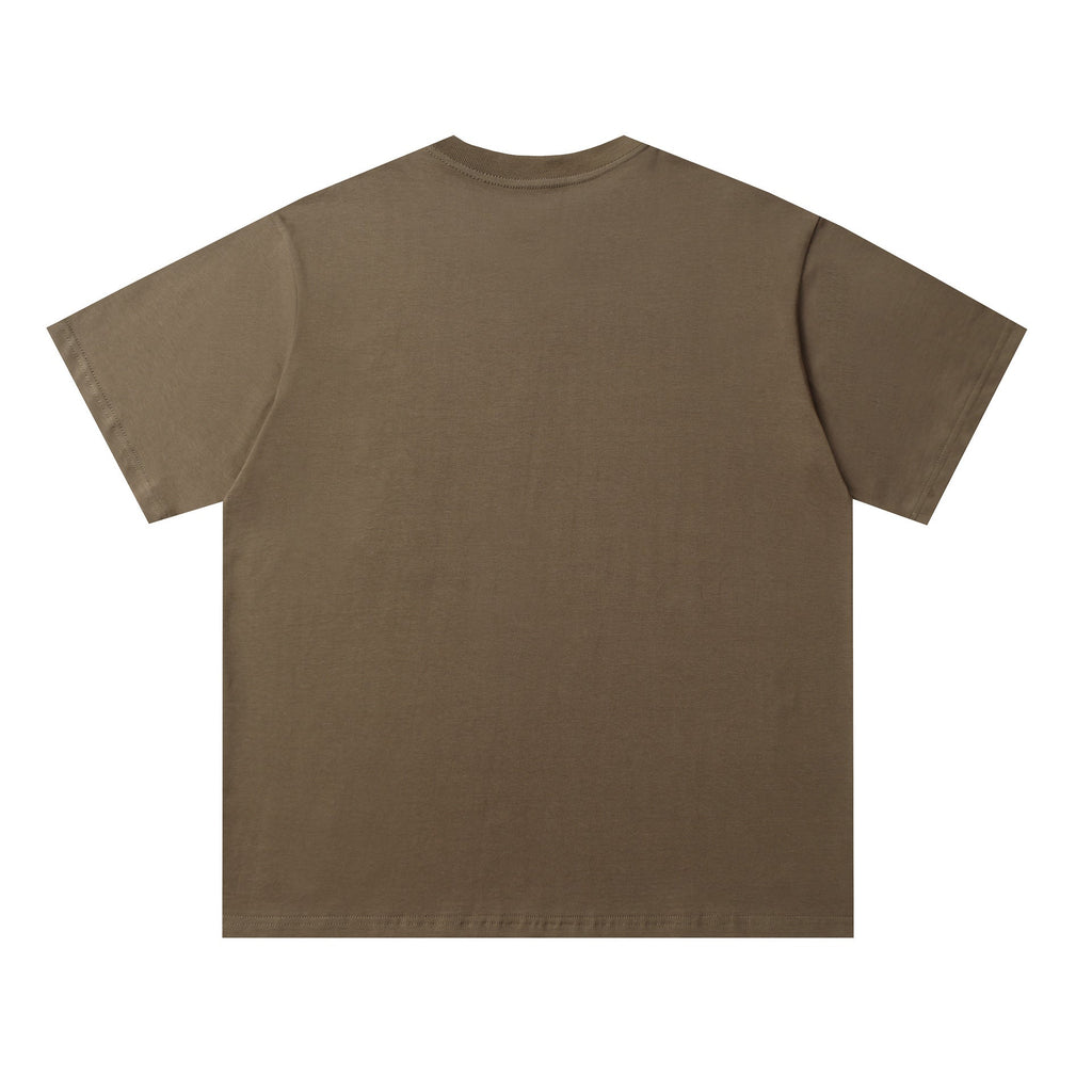 Travis Scott T-Shirt TRAVIS SCOTT CACTUS JACK24ss Embroidery Crew Neck Short Sleeve T