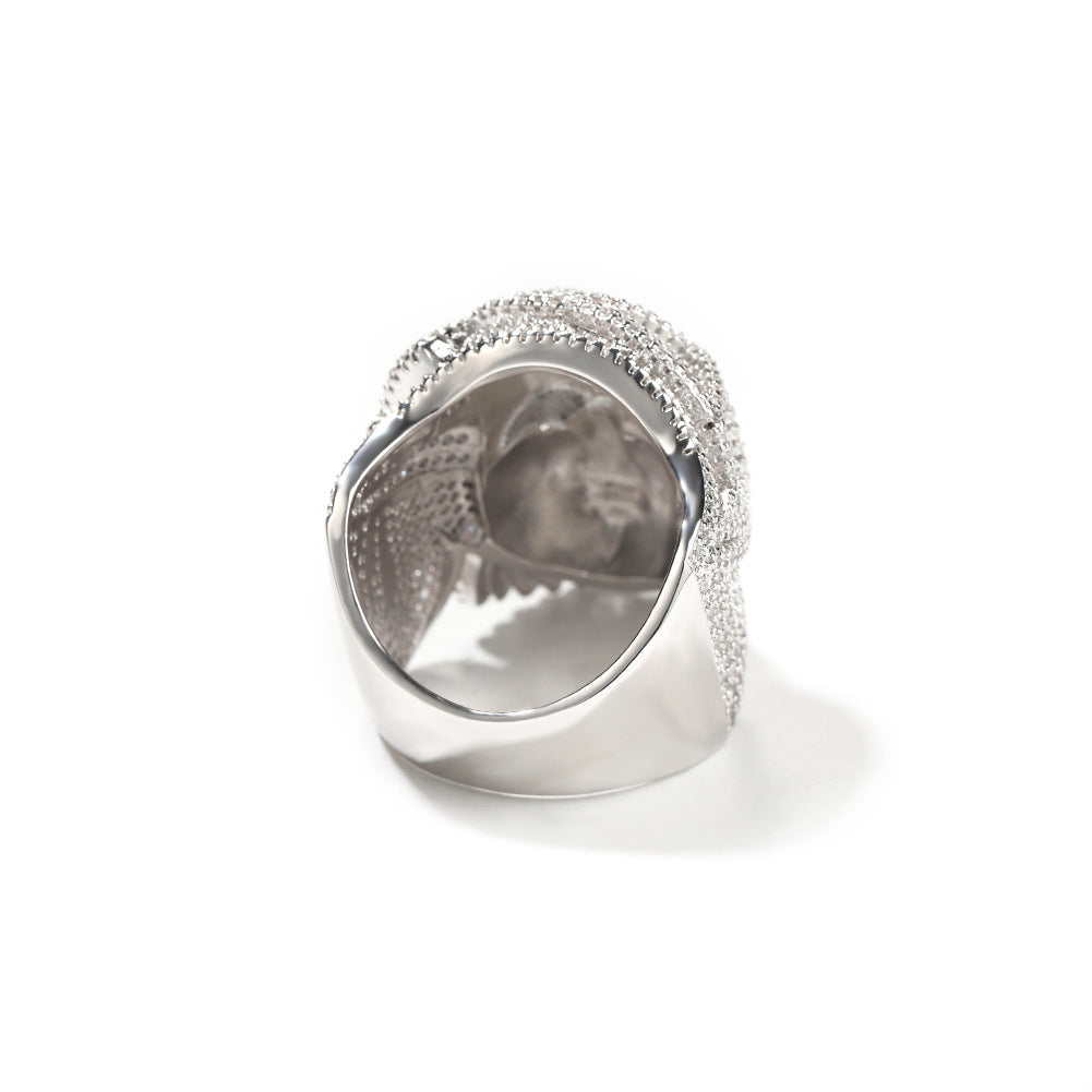 Rings Vintage Ring Jewelry Copper Zirconium Ring Spectrum St. Valentine's