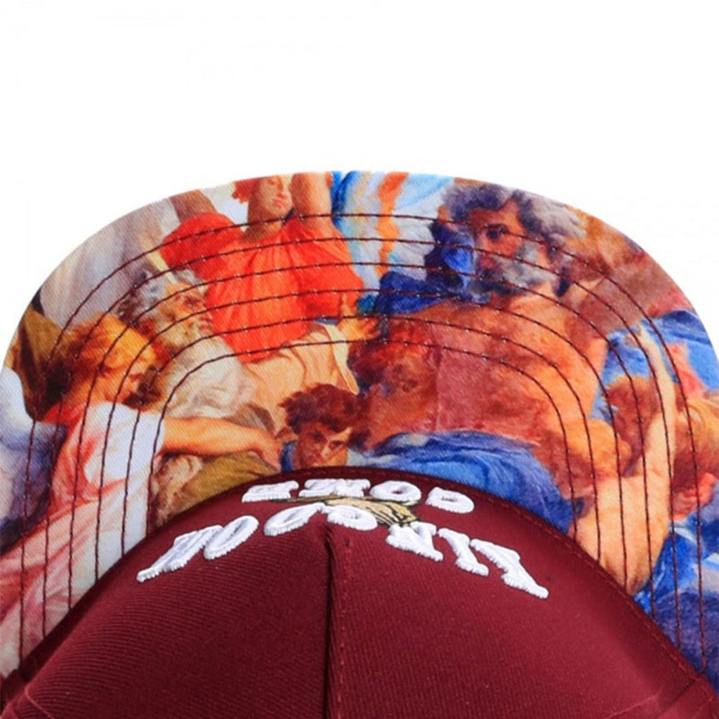 Trendy flat brimmed snapback hats kingdom come prayer gesture summer